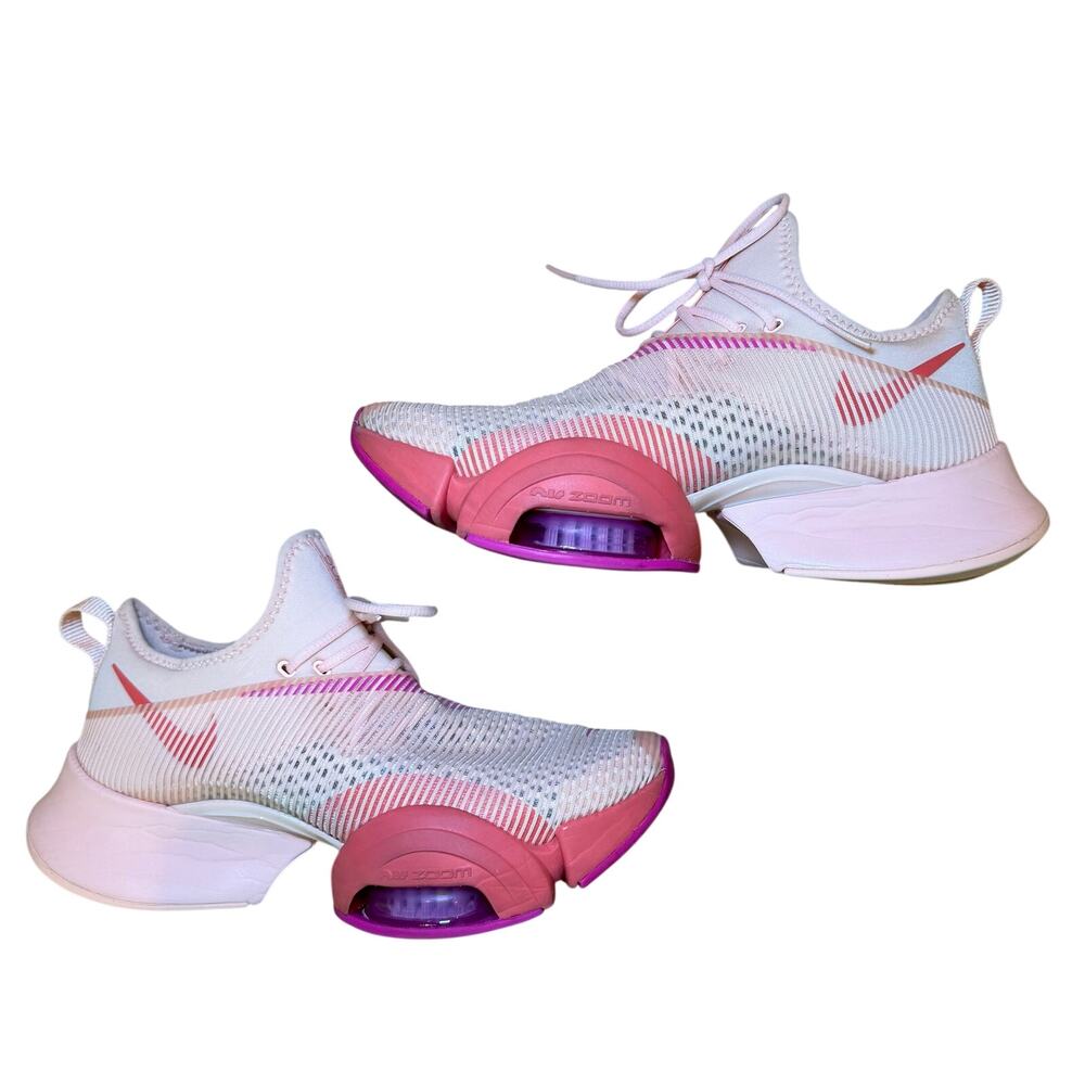 Nike Air Zoom SuperRep Women's Sz 9 Washed Coral Training Shoes BQ7043-668 HIIT